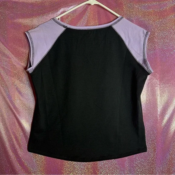 When We Were Young 2022 Official Festival Merch Purple Baby Tee Doll Crop Top
